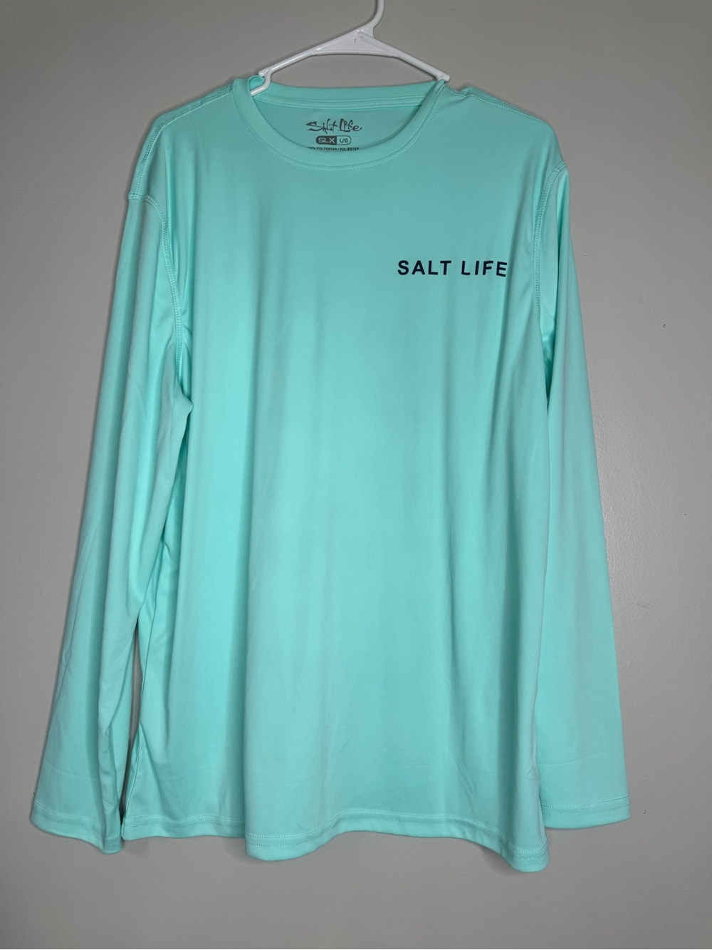 Salt Life Long Sleeve Tee -  Aqua